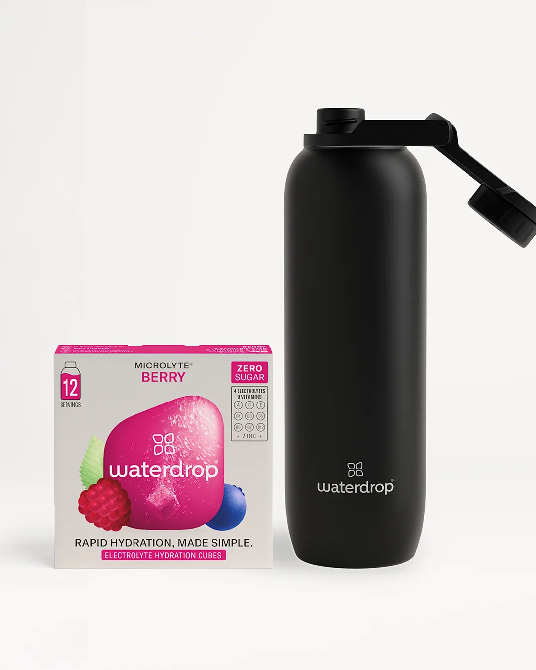 Starter pack - Botella All Purpose 1L + Microlyte Berry