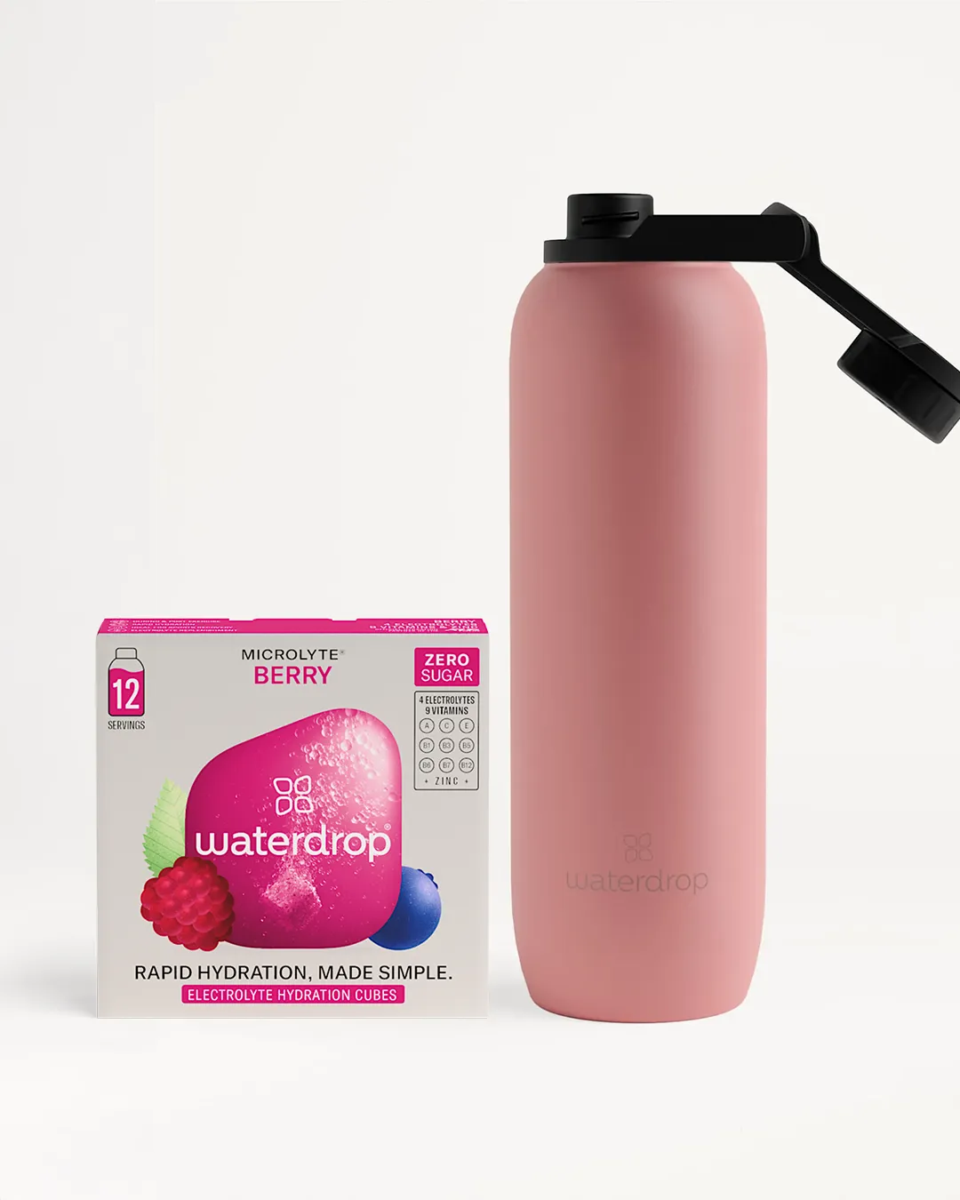 Starter pack - Botella All Purpose 1L + Microlyte Berry