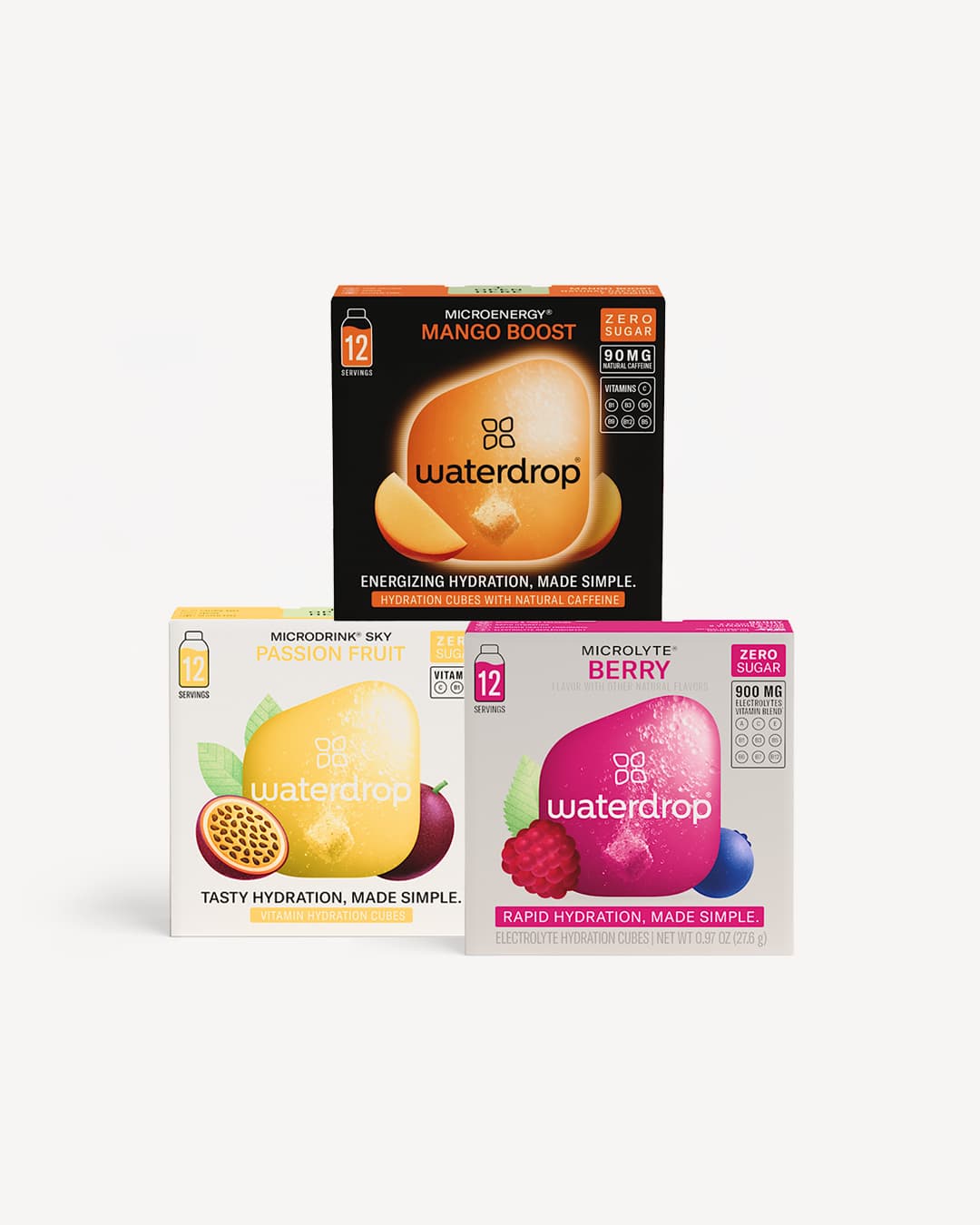 Waterdrop Essential 3x2  – Vitamina, energía y recuperación