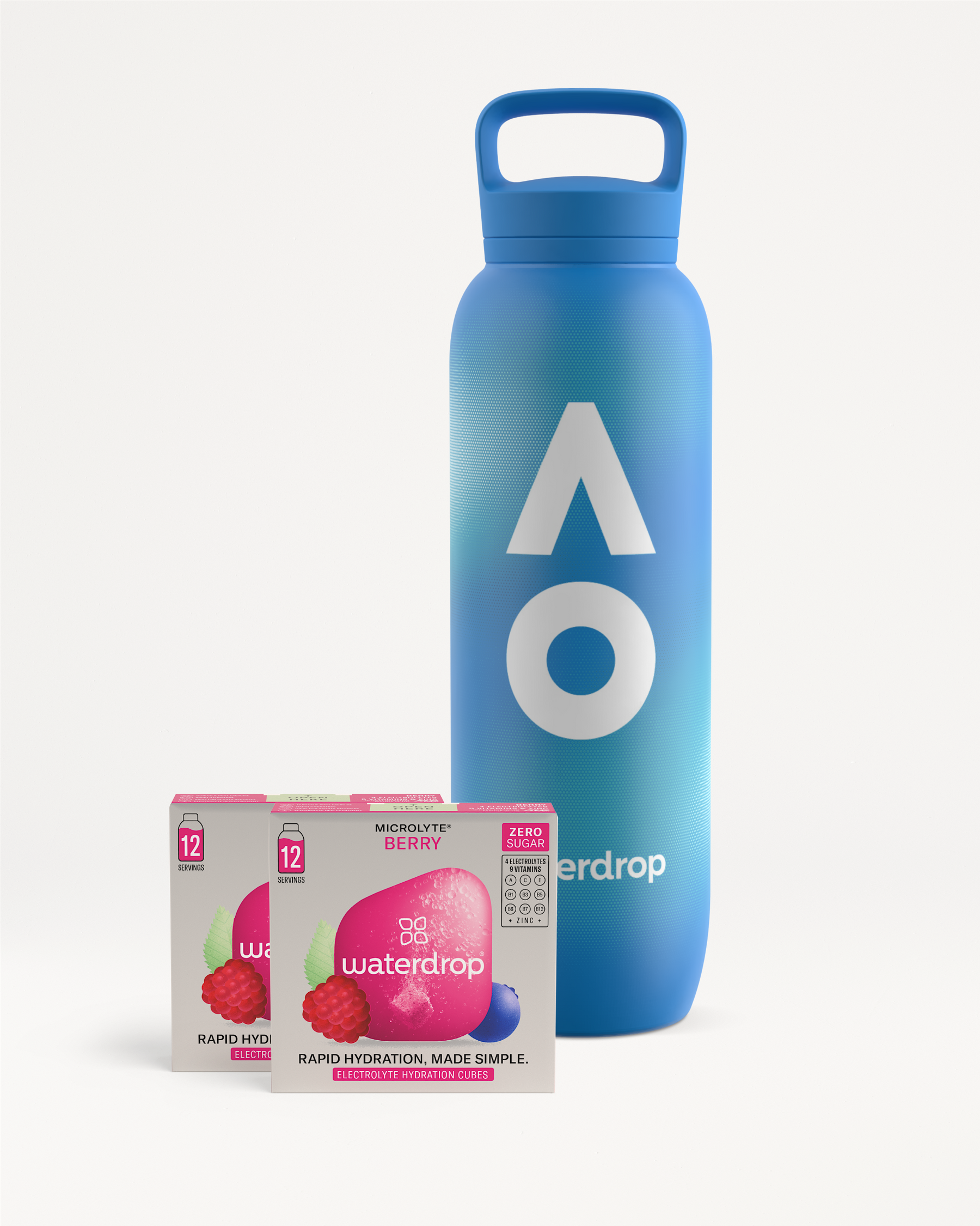 Set de Hidratación · Botella Official Player (Preventa)