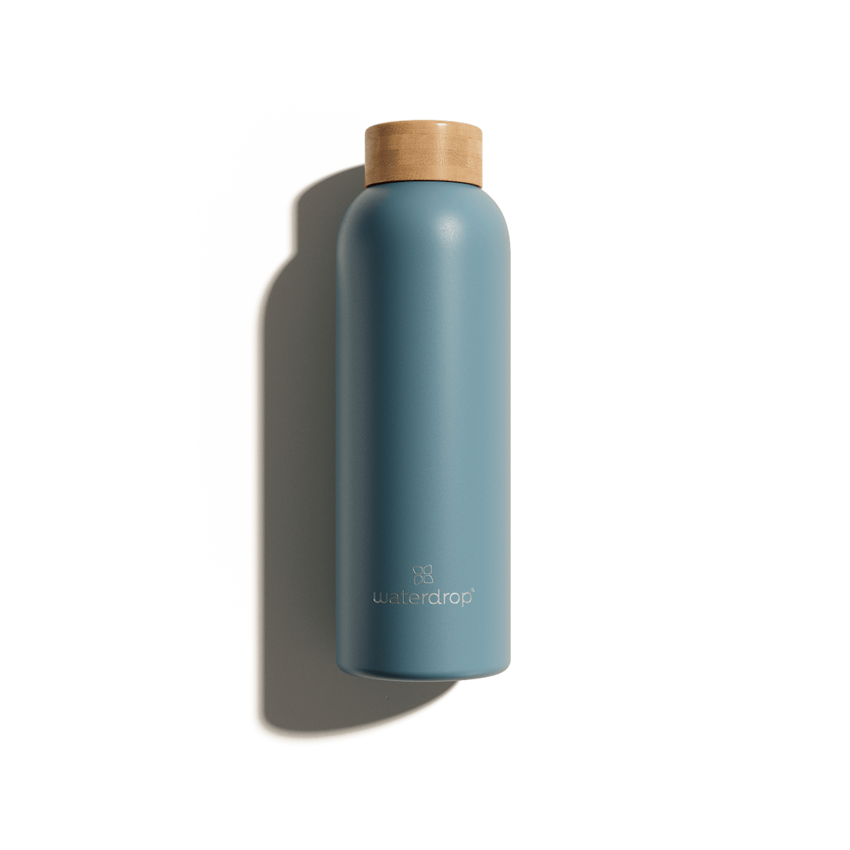 Botella de acero · Tapa de bambú  · 600ml