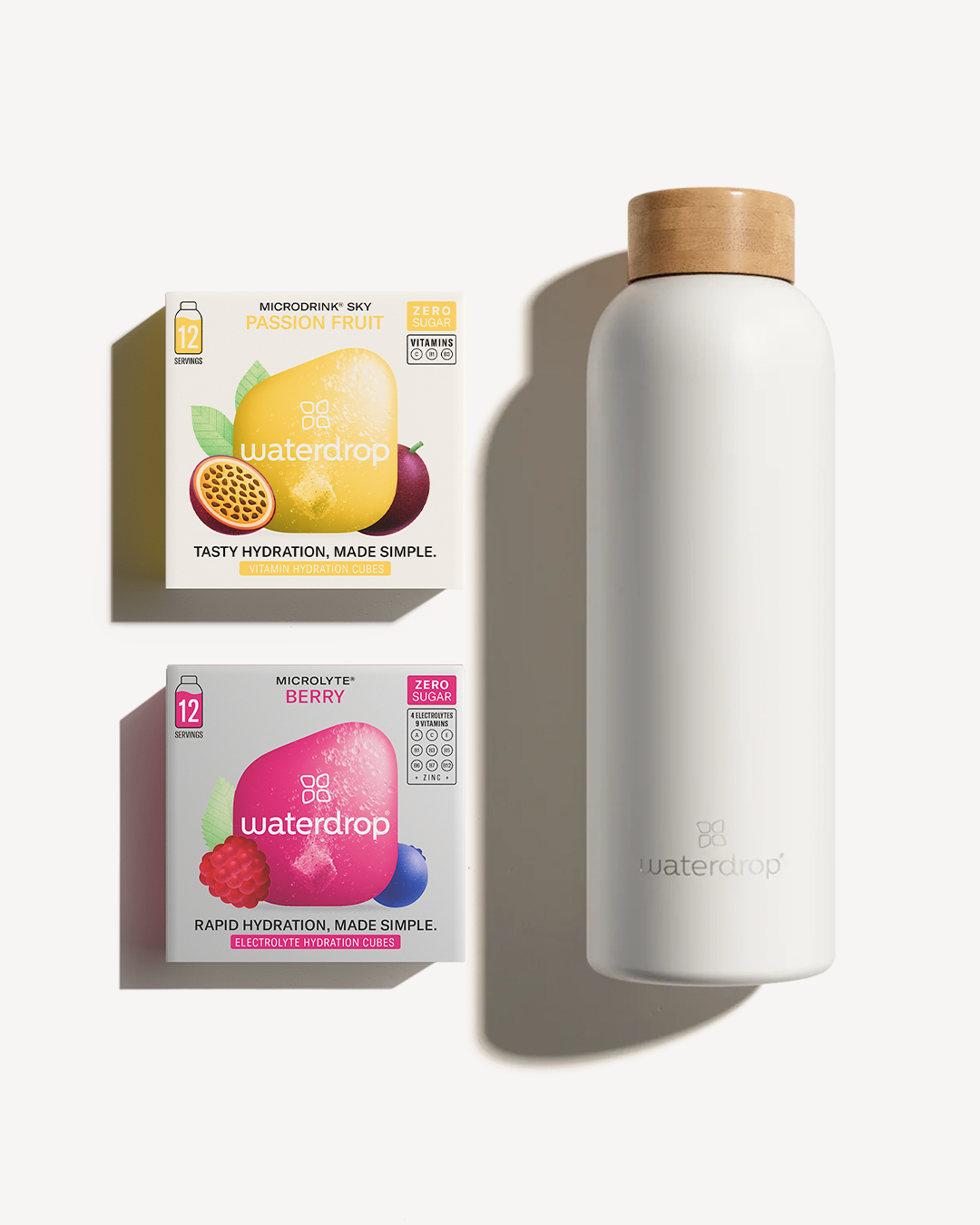 Starter Pack - Botella Thermo Steel 600cc + Microlyte + Microdrink