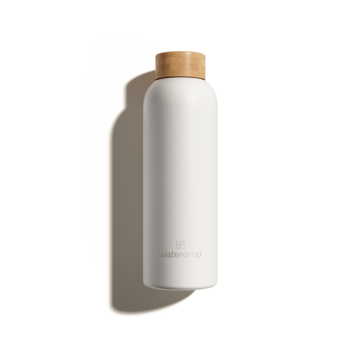 Botella de acero · Tapa de bambú  · 600ml